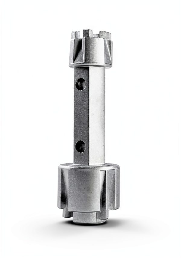 Hanpex Adjustable Bathtub Drain Wrench Grey Powder Coated Aluminum 6in-5