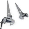 Klein Tools 10-Inch Extra Long Adjustable Wrench Black Alloy Steel-8