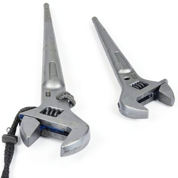 Klein Tools 10-Inch Extra Long Adjustable Wrench Black Alloy Steel-8