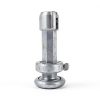 Hanpex Adjustable Bathtub Drain Wrench Grey Powder Coated Aluminum 6in-3