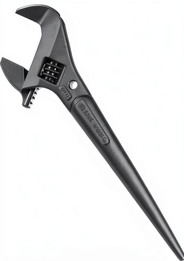 Klein Tools 10-Inch Extra Long Adjustable Wrench Black Alloy Steel-0