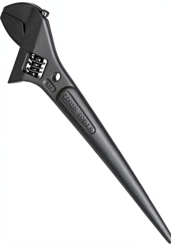 Klein Tools 10-Inch Extra Long Adjustable Wrench Black Alloy Steel-10