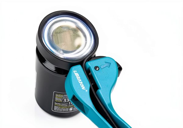 Libraton Adjustable Rubber Strap Wrench Set 2‑Piece Turquoise 150mm-7