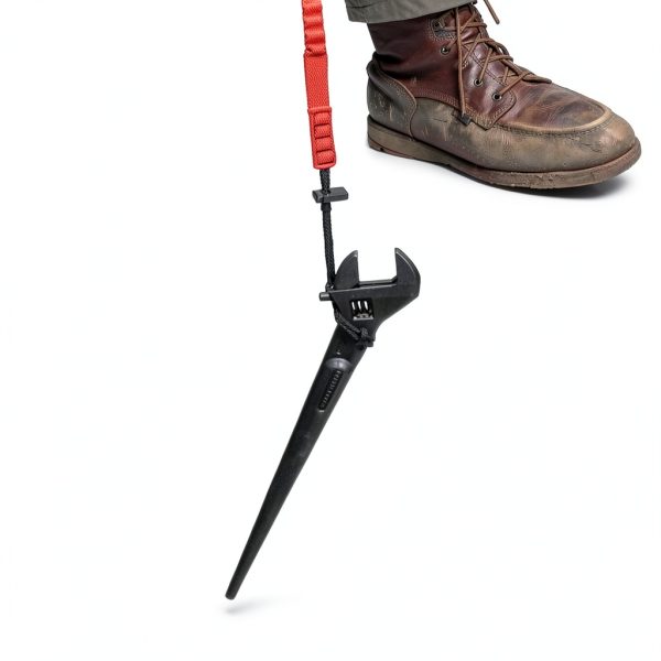 Klein Tools 10-Inch Extra Long Adjustable Wrench Black Alloy Steel-3