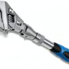 Adjustable Wrench faxhool Chrome Steel Dual Mode Ratchet 12.4 Inch-0
