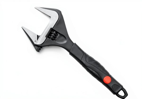 Adjustable Wrench Amazon Basics 4-Piece Soft Grip Wide Mouth 6-12 Inch-2