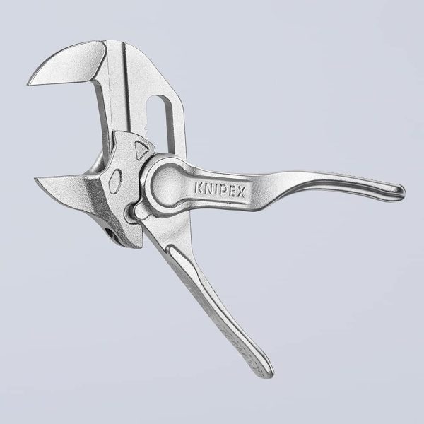 Knipex 4 Inch Chrome Plated Xs Pliers Wrench With Bare Handle-5
