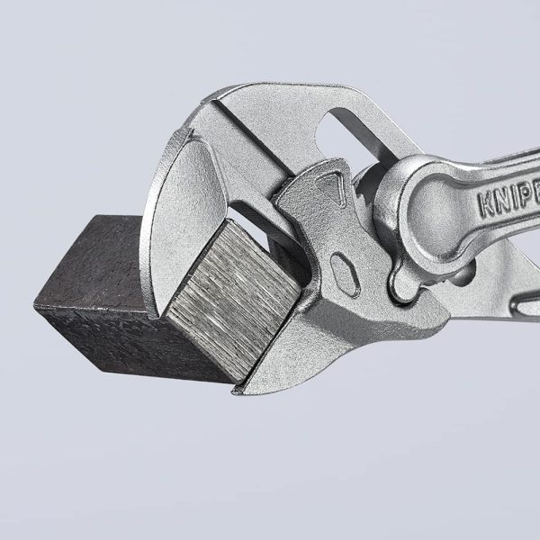 Knipex 4 Inch Chrome Plated Xs Pliers Wrench With Bare Handle-23