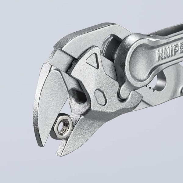 Knipex 4 Inch Chrome Plated Xs Pliers Wrench With Bare Handle-13