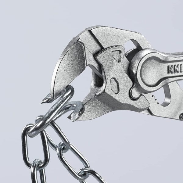 Knipex 4 Inch Chrome Plated Xs Pliers Wrench With Bare Handle-16