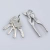 Knipex 4 Inch Chrome Plated Xs Pliers Wrench With Bare Handle-24